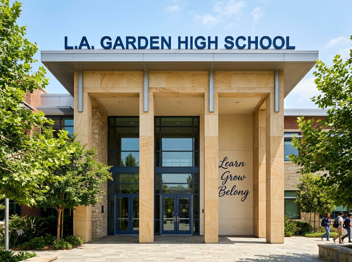 L.A. Garden High School Building Campus